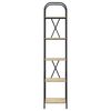 vidaXL B&uuml;cherregal Sonoma-Eiche 40 x 30 x 183 cm Holzwerkstoff