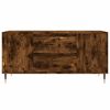vidaXL Couchtisch R&auml;uchereiche 102x44,5x50 cm Holzwerkstoff