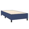 vidaXL Boxspringbettgestell Blau 90x200 cm Stoff
