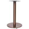 vidaXL Bistrotisch-Gestell Golden &Oslash;45x72 cm Edelstahl
