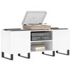 vidaXL Plattenschrank Wei&szlig; 121x38x48 cm Holzwerkstoff