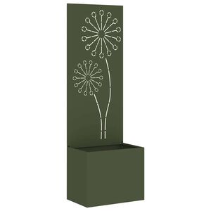 vidaXL Garten Sichtschutz-Leinwand Olivgr&uuml;n 50 x 32 x 150 cm