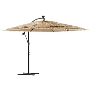 vidaXL Sonnenschirm mit Stahlmast Braun 246x246x230 cm