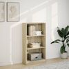 vidaXL B&uuml;cherregal Sonoma-Eiche 60x24x109 cm Holzwerkstoff