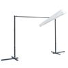 vidaXL Freistehende Markise mit Kippbarem Dach 350x253x196 cm Creme