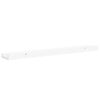 vidaXL Bilderleisten 2 Stk. Wei&szlig; 60x9x3 cm MDF