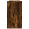 vidaXL Sideboard mit LED-Leuchten R&auml;uchereiche 123x37x67 cm