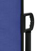 vidaXL Seitenmarkise Ausziehbar Blau 140x1200 cm