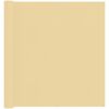 vidaXL Balkonsichtschutz Sand 110 x 300 cm Oxford-Stoff