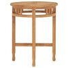 vidaXL 3-tlg. Garten-Essgruppe Teak Massivholz