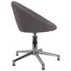 vidaXL Esszimmerst&uuml;hle 4 Stk. Drehbar Taupe Stoff