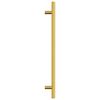 vidaXL M&ouml;belgriffe 10 Stk. Golden 224 mm Edelstahl