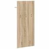 vidaXL Wandmontierter nachttisch Sonoma-Eiche 40 x 10 x 90 cm