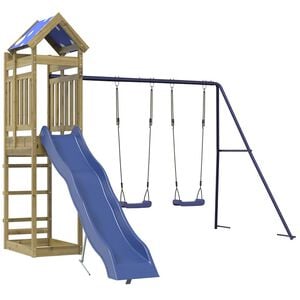 vidaXL Spielturm Impr&auml;gniertes Kiefernholz