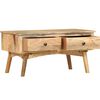 vidaXL Couchtisch 82 x 52 x 42 cm Massivholz Mango
