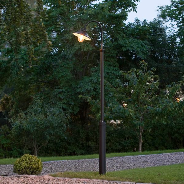 KONSTSMIDE Standleuchte Vega Mattschwarz