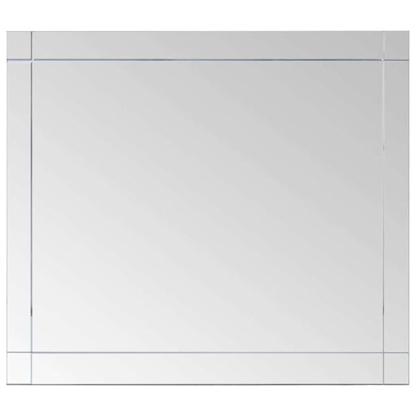 vidaXL Wandspiegel 100x60 cm Glas