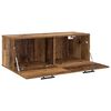 vidaXL Wandschrank Altholz 100 x 36,5 x 35 cm Holzwerkstoff