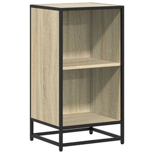 vidaXL B&uuml;cherregal Sonoma-Eiche 40x35x76 cm Holzwerkstoff