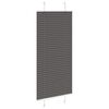 vidaXL Plissee Schwarz 60x150 cm Stoffbreite 59,4 cm Polyester