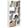 vidaXL B&uuml;cherregal Wei&szlig; 60 x 20 x 120,5 cm Holzwerkstoff