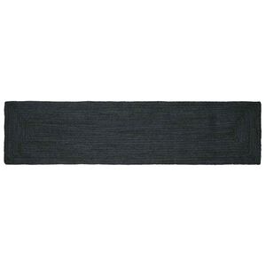 vidaXL Bereichsteppiche Rechtwinklig Dunkelgrau 60 x 250 cm Jute