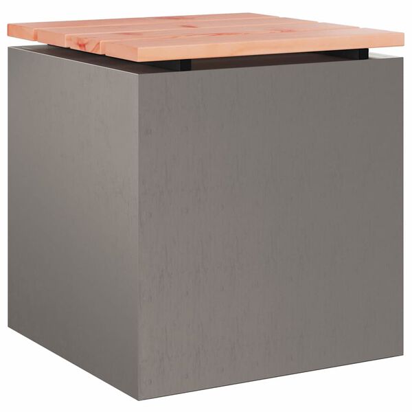vidaXL Gartenbank Wetterfeststahl 40 x 40 x 43 cm