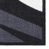 vidaXL Teppichl&auml;ufer Schwarz 80x350 cm