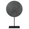 Gifts Amsterdam Tischuhr Merkur Aluminium Grau 30x46x7,5 cm