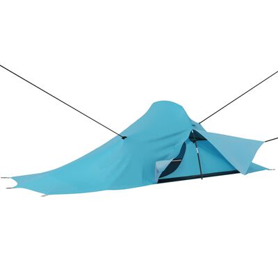 vidaXL Campingzelt 317x240x100 cm Blau