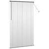 vidaXL Fensterjalousie mit Vorh&auml;ngen Schwarz Aluminium