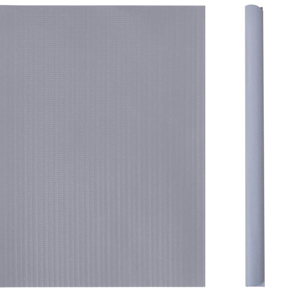vidaXL Garten-Sichtschutz 4 Stk. PVC 35x0,19 m Matt-Hellgrau