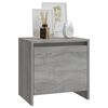 vidaXL Nachttische 2 Stk. Grau Sonoma 45x34x44,5cm Holzwerkstoff