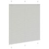 vidaXL Plissee Hellgrau 120x150 cm Stoffbreite 119,4 cm Polyester