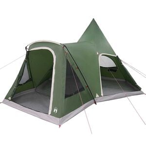 vidaXL Teepee Zelt f&uuml;r 5 Personen 5 Personen Gr&uuml;n