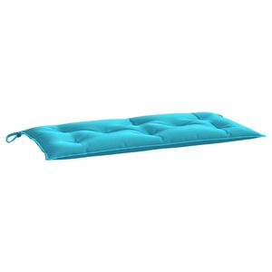 vidaXL Gartenbank-Auflage T&uuml;rkis 100x50x7 cm Oxford-Gewebe