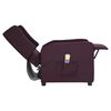 vidaXL Massagesessel Lila Stoff