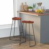 vidaXL Gavin Barhocker 2 Stk. 50x40x78 cm Massivholz Mango