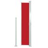 vidaXL Ausziehbare Seitenmarkise 140x300 cm Rot
