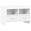 vidaXL TV-Schr&auml;nk 71,5 x 33 x 47 cm Wei&szlig; Holzwerkstoff