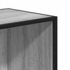 vidaXL B&uuml;cherregal Grau Sonoma 65,5x33x107,5 cm Holzwerkstoff