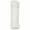 vidaXL Bootsseil 12 m 2 Wei&szlig; Polyester