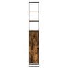 vidaXL Badezimmerschrank Raucharbe 40 x 30 x 180 cm Holzwerkstoff