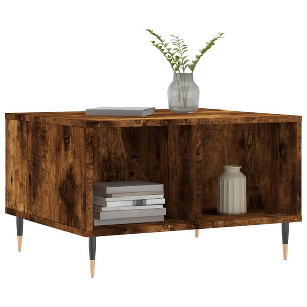 vidaXL Couchtisch R&auml;uchereiche 60x50x36,5 cm Holzwerkstoff