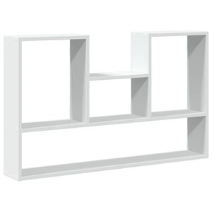 vidaXL Wandregal Wei&szlig; 99 x 15 x 60 cm Holzwerkstoff
