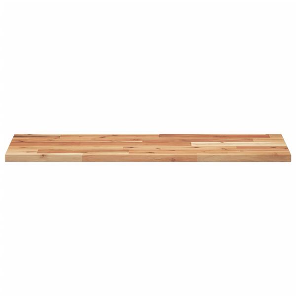 vidaXL Schweberegal 100x30x2 cm Massivholz Akazie &Ouml;lbehandelt
