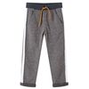 Kinder-Trainingshose Dunkelgrau Melange 116