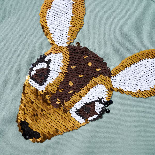 Kinder-Langarmshirt Minzgr&uuml;n 104
