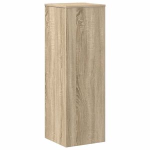 vidaXL Pflanzenst&auml;nder Sonoma-Eiche 33x33x100 cm Holzwerkstoff