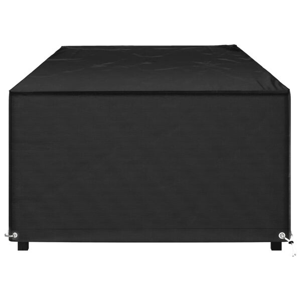 vidaXL Abdeckung für Sonnenliege 12 Ösen 205x75x40 cm Polyethylen